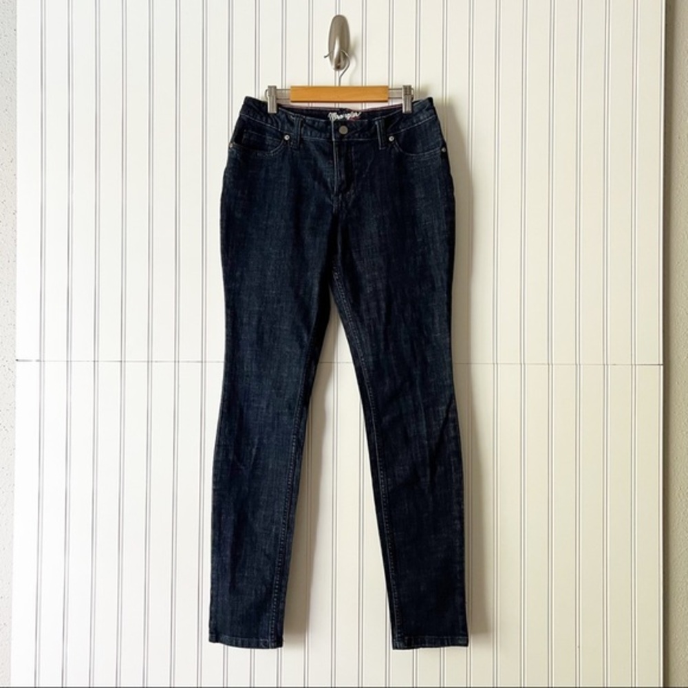 Wrangler Womens Skinny Leg Dark Wash Jeans